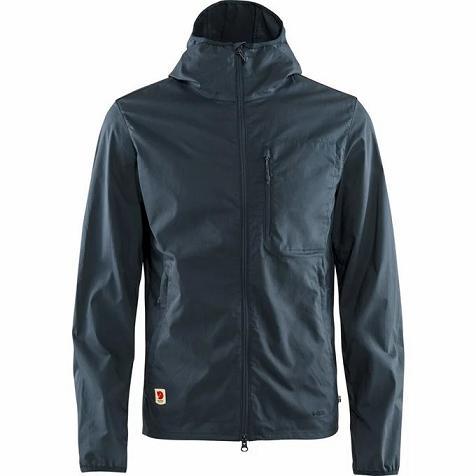 Fjallraven High Coast Wind Jacket Navy Singapore For Men (SG-363167)